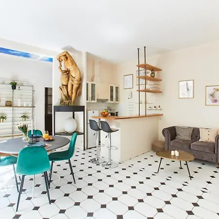Bnbnook - Charming 2br - Steps From Opera & Galeries Lafayette *