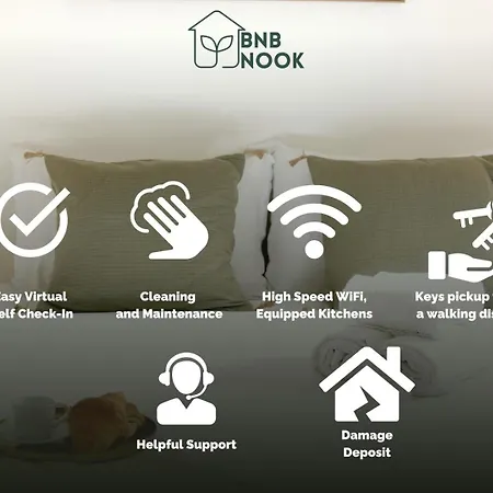 Bnbnook - Charming 2br - Steps From Opera & Galeries Lafayette 아파트
